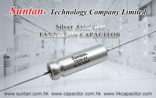 Silver Axial Wet Tantalum Capacitors – TS26-01