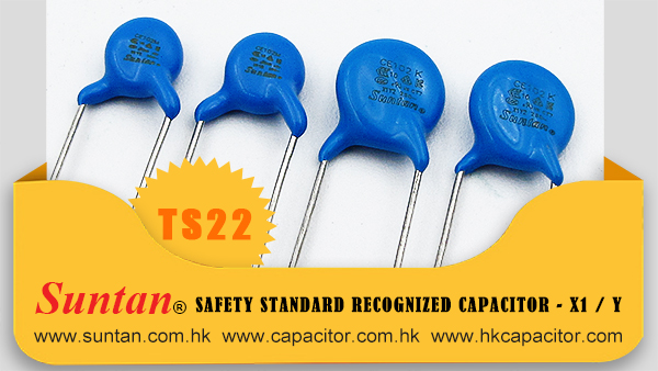 Suntan Safety Standard Recognized Capacitor - X1 / Y