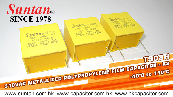 Suntan-Su-Metallized-Polypropylene-Film-Capacitors-X2-TS08H-110C